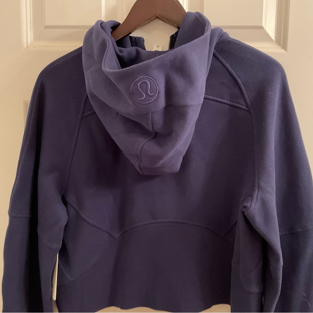 Lululemon Scuba Oversized 1/2 Zip Hoodie - NWT - Night Sea - XS / S - Picture 9 of 10